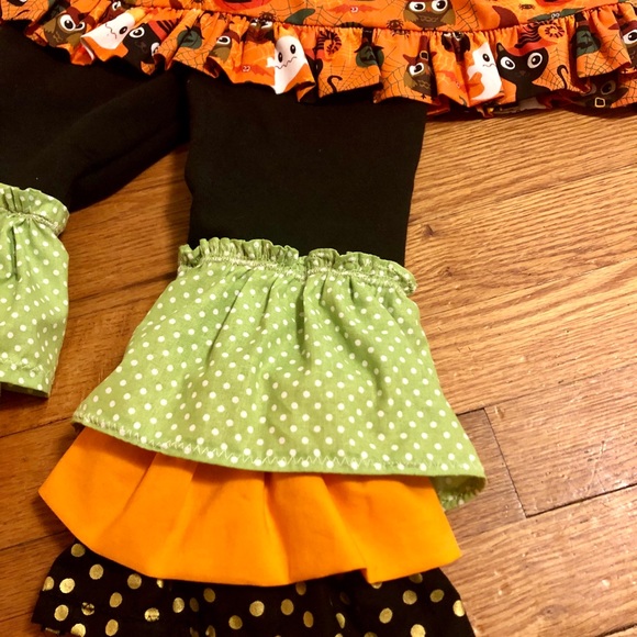 🎃 Handmade 2T Toddler Halloween Outfit - Picture 3 of 5